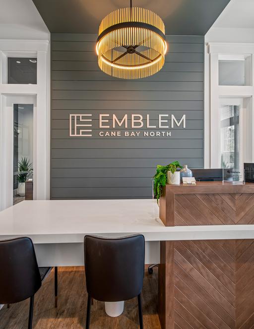 Emblem model living room